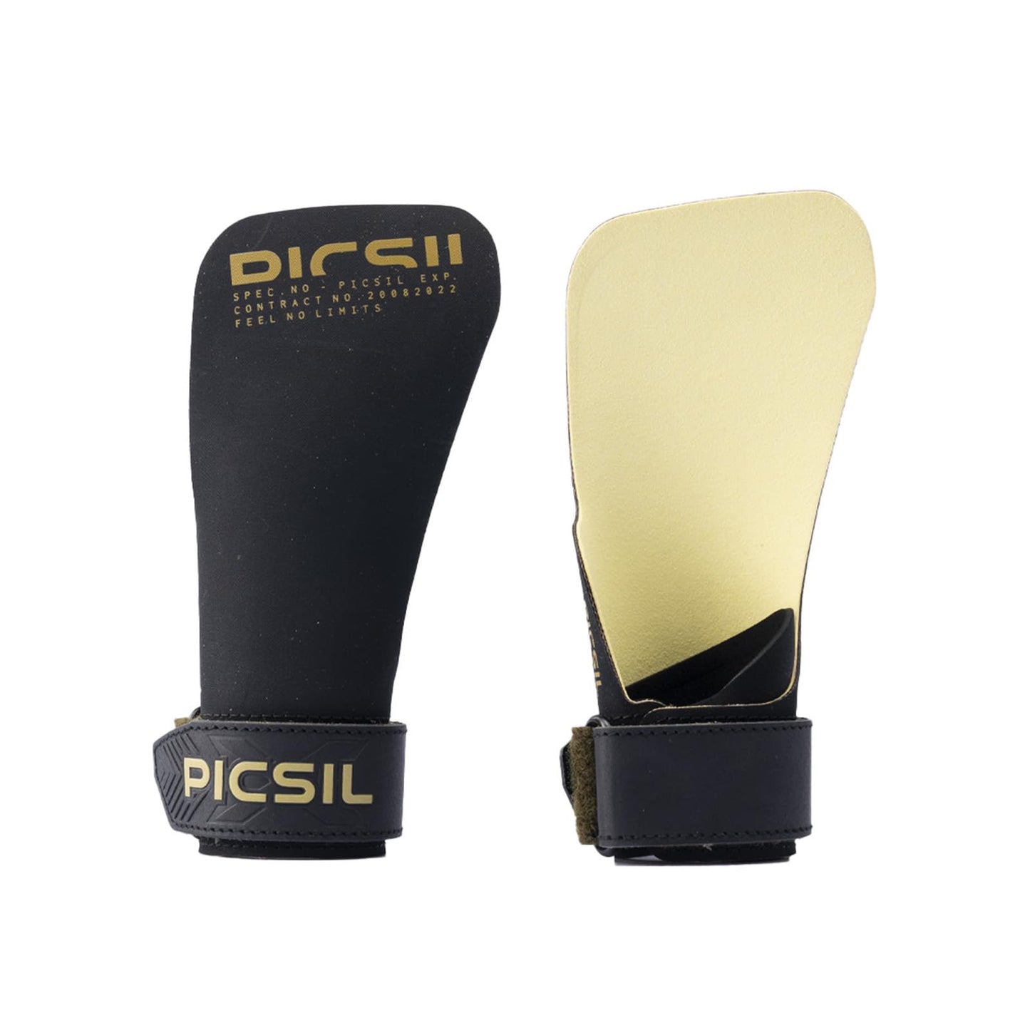 PicSil Phoenix Grips, Magnesium-Free, Fingerless Gloves for Cross Training, Gymnastics, WODs, Hand Protection from Rips and Blisters During Workouts and Weightlifting, Unisex